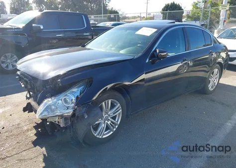 2013 Infiniti G37 Journey из США, поврежденный, VIN JN1CV6AP6DM724600